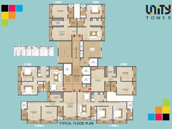 Unity Tower Anjurphata | Modern 1BHK Flat in Bhiwandi