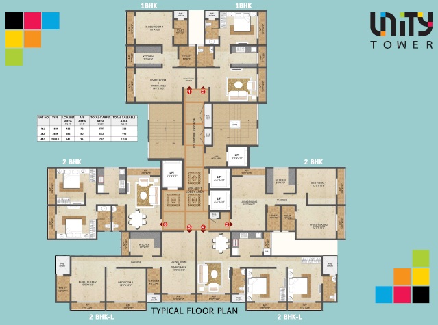 Unity Tower Anjurphata | Modern 1BHK Flat in Bhiwandi