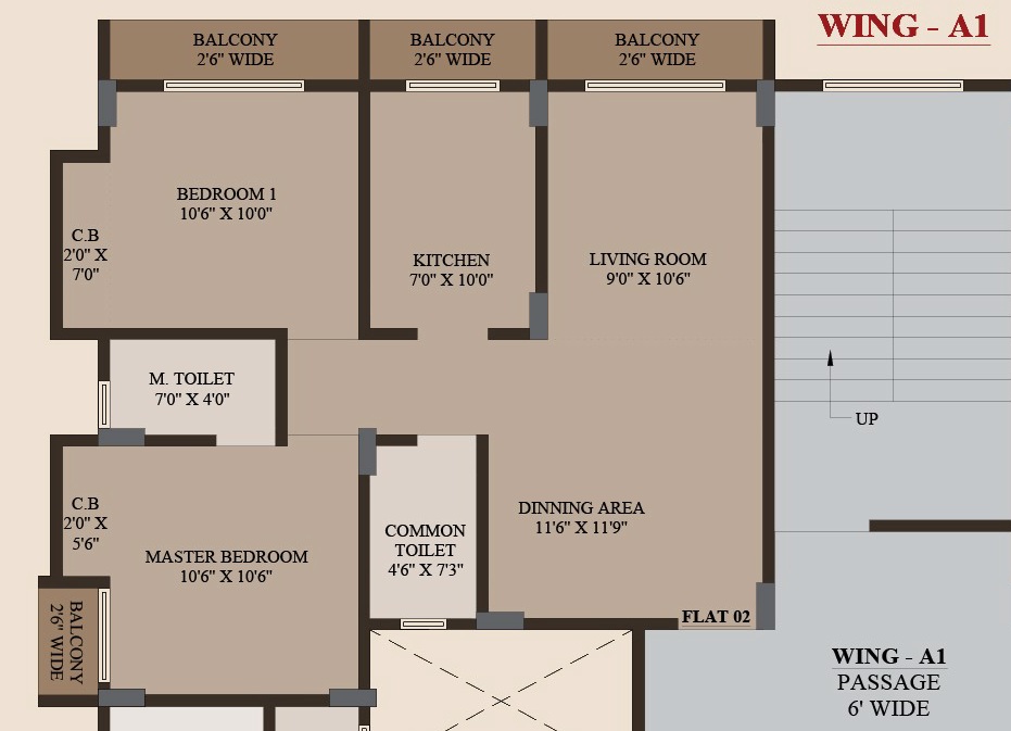 Baug-E-Suraiyya-2BHK-layout