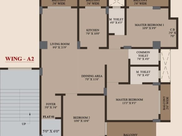 Baug-E-Suraiyya-3BHK-layout