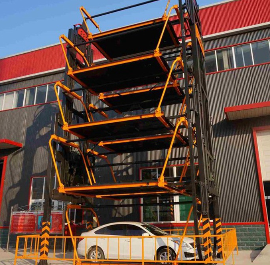 Stack tower parking system at Baug-E-Suraiyya residential project