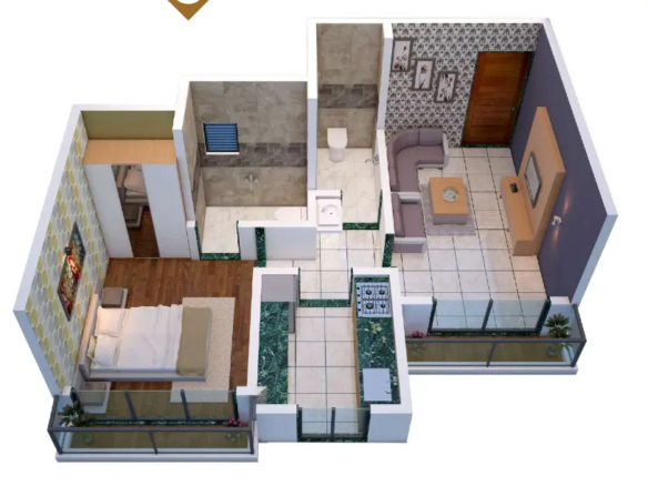 Olivia Bliss Kalher New Thane project 2BHK