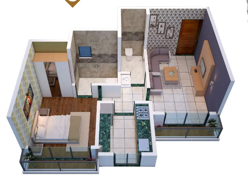 Olivia Bliss Kalher New Thane project 2BHK