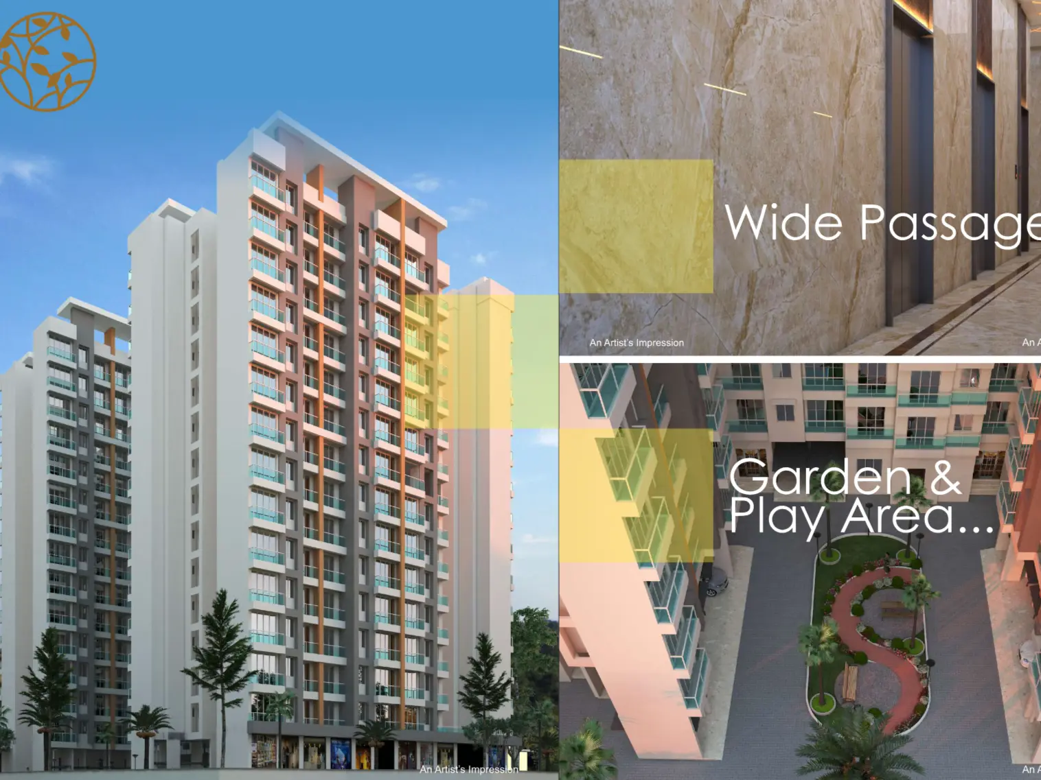 Oliiva Bliss Kalher Bhiwandi play area Olivia Bliss Kalher New Thane project elevation building view