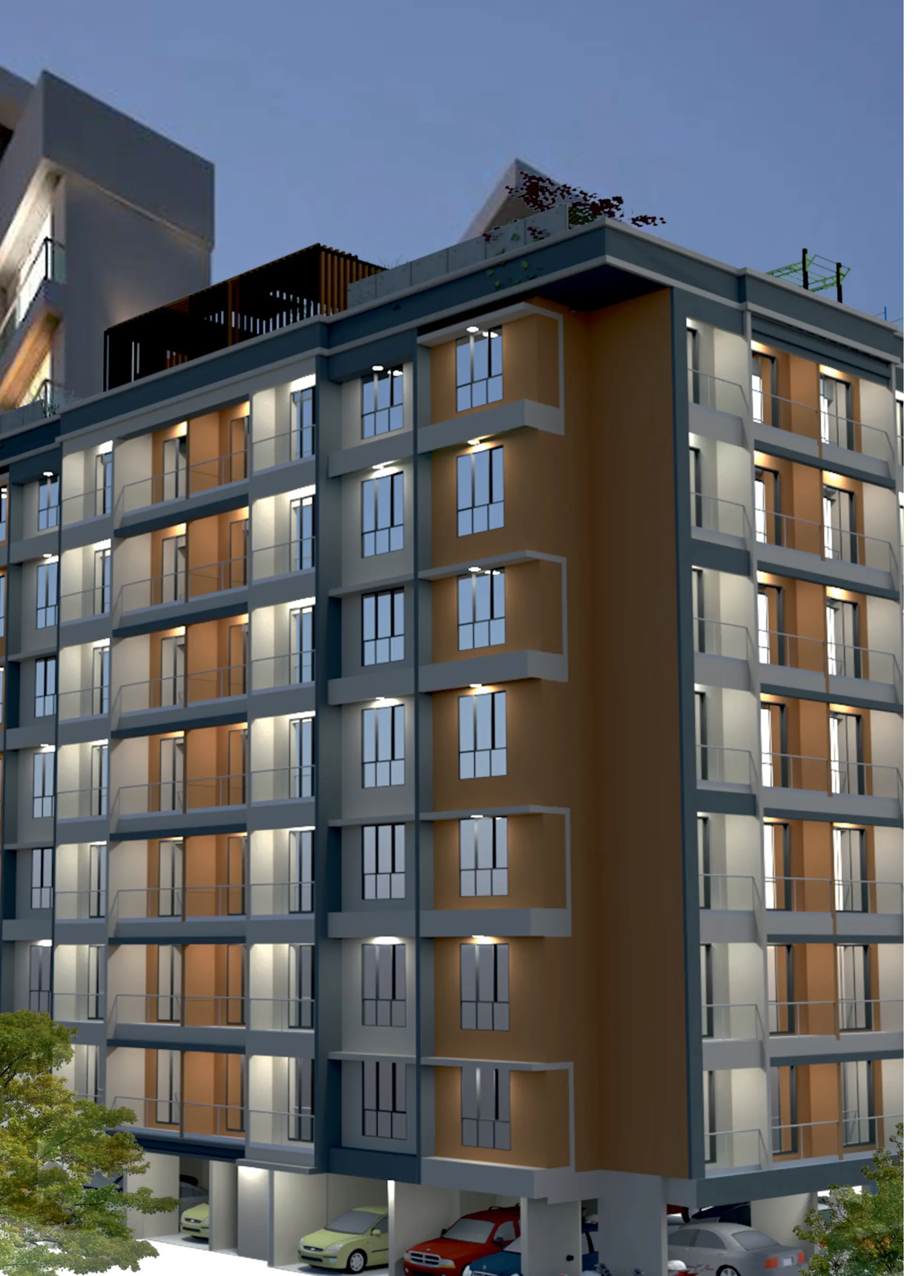 vivantas-bliss-phase-2-kalher-elevation-view-night