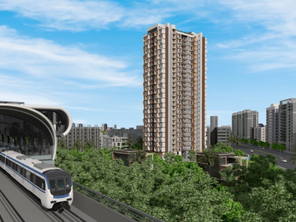 Siyara Avantika Bhiwandi Kalyan Bypass building elevation by Shakti Group