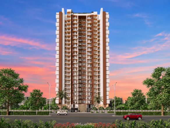 Siyara Avantika Bhiwandi Kalyan Bypass building elevation by Shakti Group