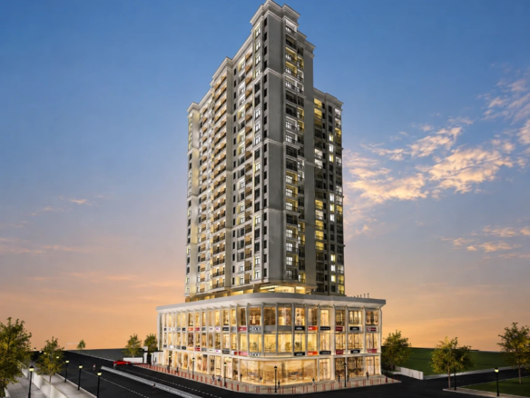 Yashal Tower by Bhiwandiwala | Luxury 1 BHK Flat in New Millat Nagar (Chavindra), Bhiwandi