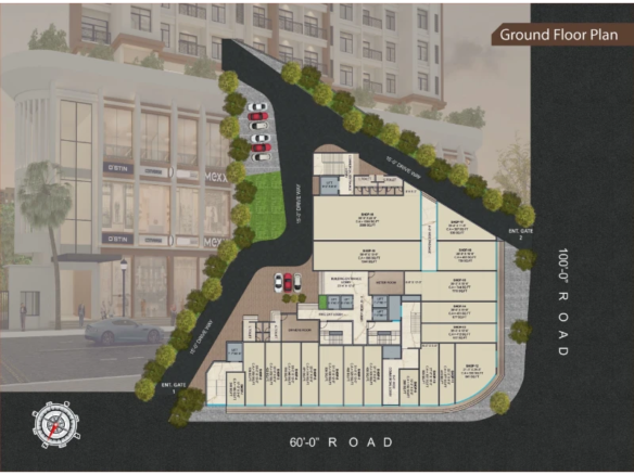 Yashal Tower by Bhiwandiwala | Luxury 1 BHK Flat in New Millat Nagar (Chavindra), Bhiwandi