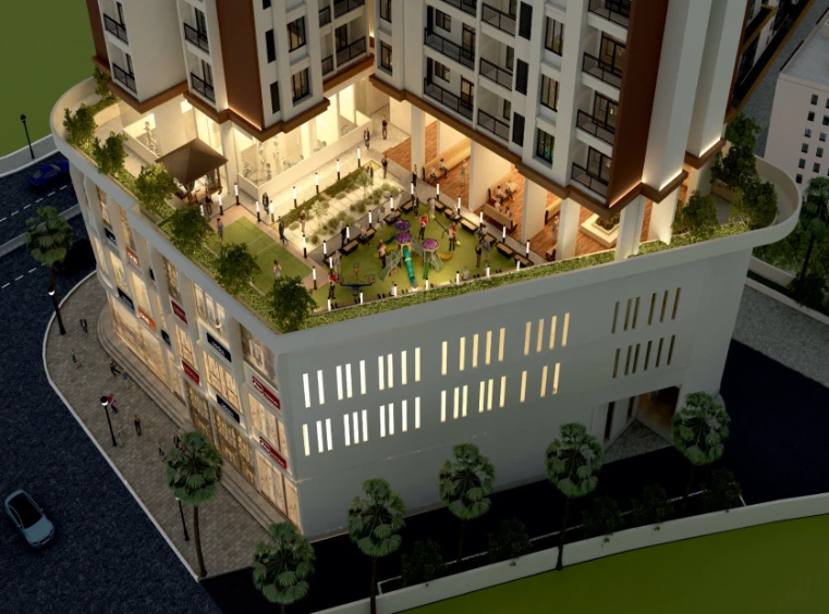 Yashal Tower by Bhiwandiwala | Luxury 1 BHK Flat in New Millat Nagar (Chavindra), Bhiwandi