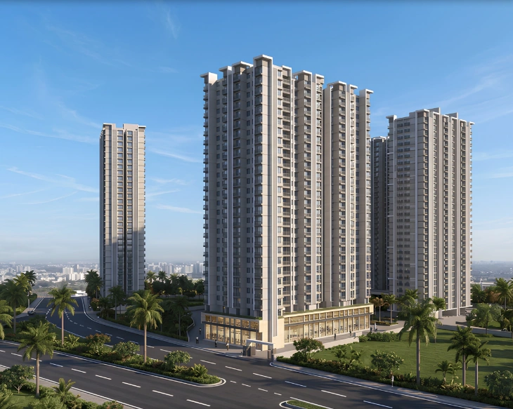 Usha Greens Anjurphata Bhiwandi 30 Storey Tower Elevation
