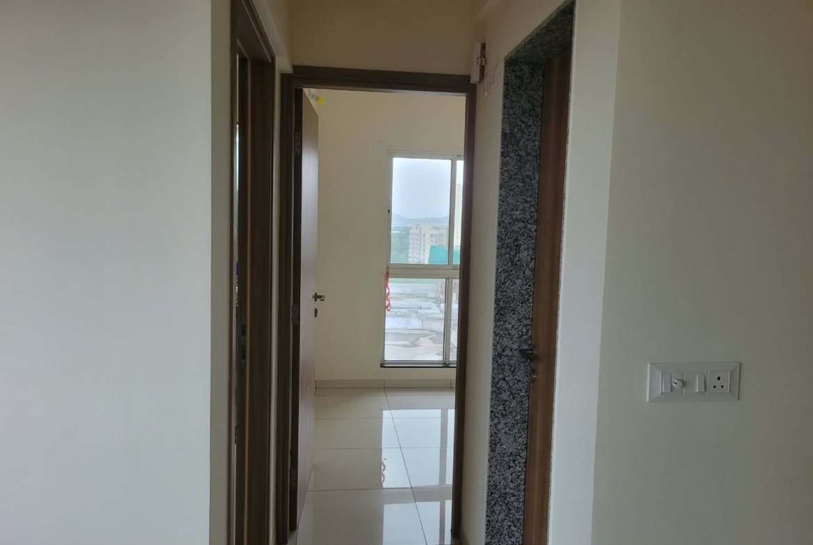 2 BHK flat floor plan layout at Godrej Upavan Bhiwandi Kalyan Bypass
