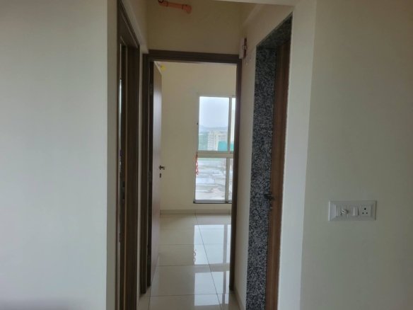 2 BHK flat floor plan layout at Godrej Upavan Bhiwandi Kalyan Bypass