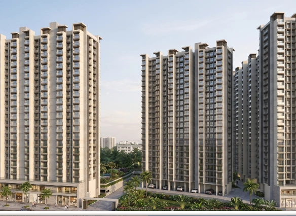Usha Greens Anjurphata Bhiwandi 30 Storey Tower Elevation