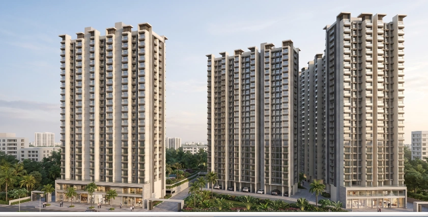 Usha Greens Anjurphata Bhiwandi 30 Storey Tower Elevation